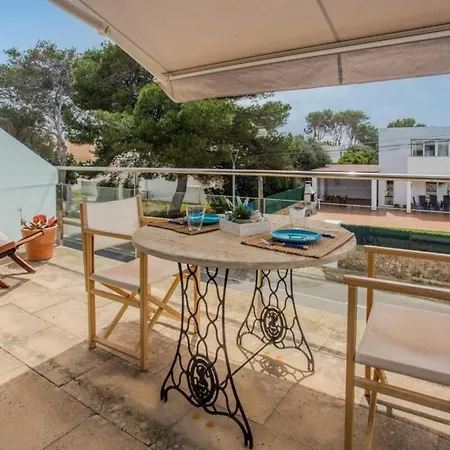 Apartman Stunning Duplex With Two Terraces In Cala Blanca